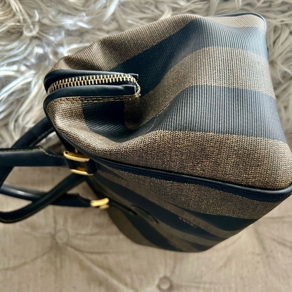 Authentic Fendi Small Pequin Frame Boston Bag

﻿ - Picture 3 of 16